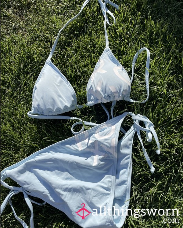 My Worn Roxy Swimsuit.