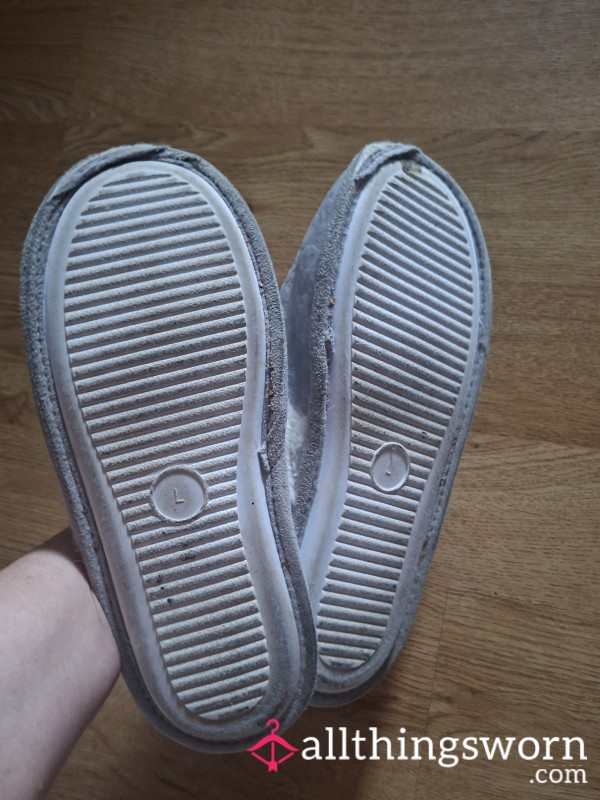 My Worn Slippers 👀👣