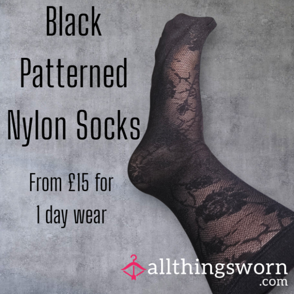 Naughty Nylon 💋 Nylon Socks Soaked With My Sweet Sweat