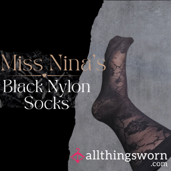 Naughty Nylon 💋 Nylon Socks Soaked With My Sweet Sweat
