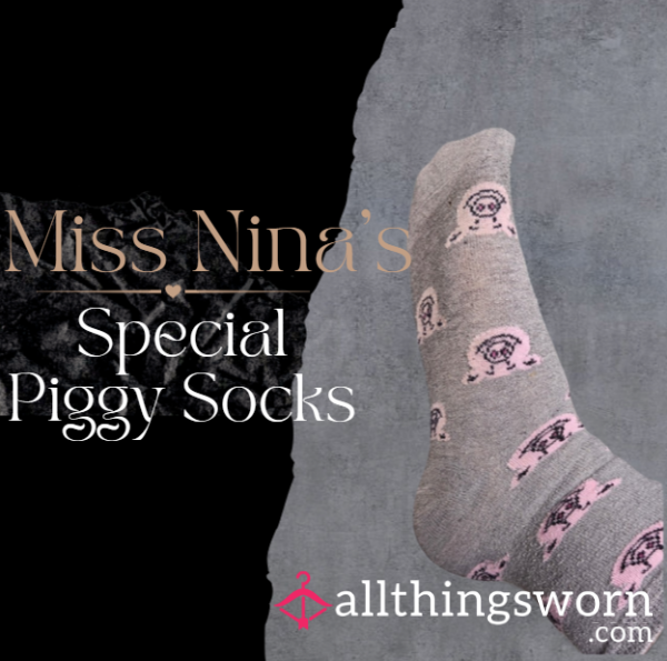 Special Perfect Piggy Socks, Not Sure You Deserve These! 🐷