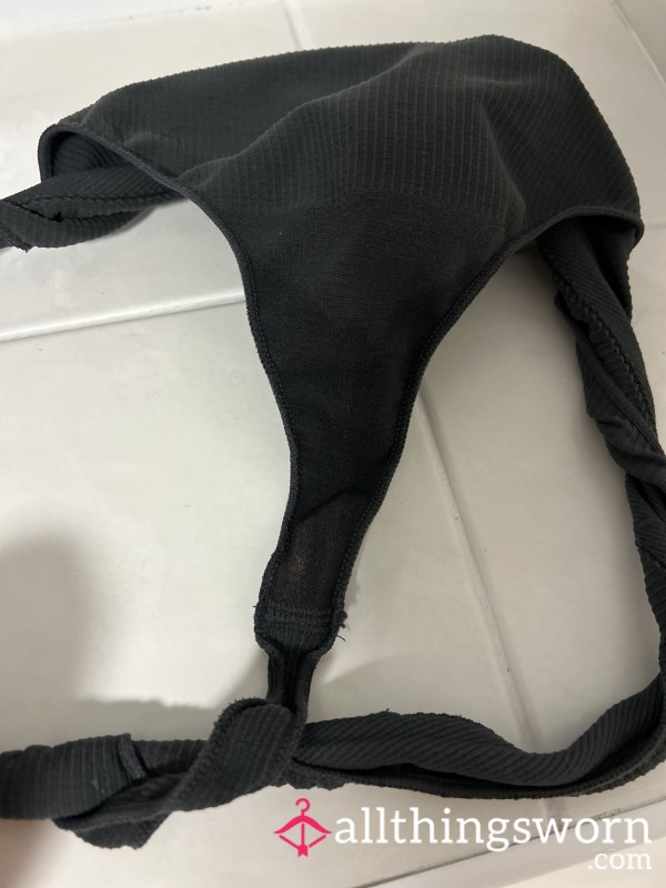 My Worn Thong From Today, Hard Days Graft = Extra Juices For You To Devour ❤️