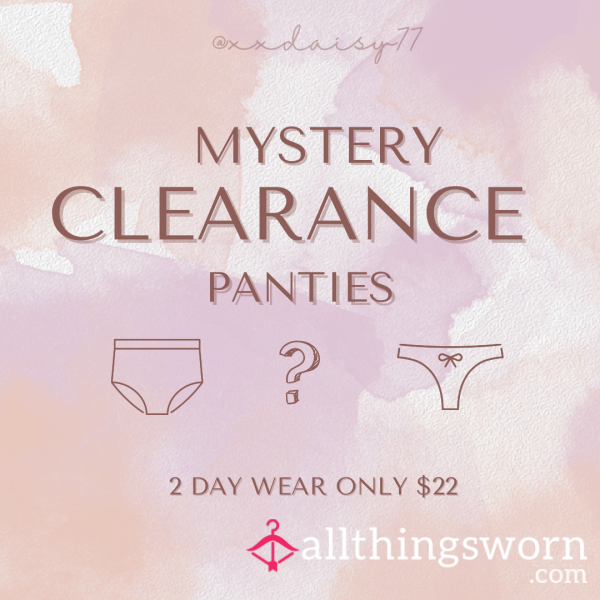 ✨Mystery $22 CLEARANCE Panties ✨