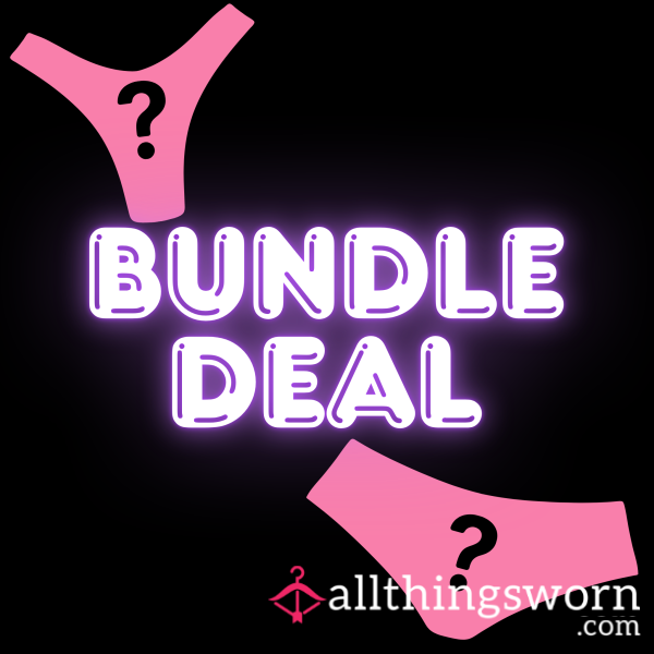 MYSTERY BUNDLE - 2 Mystery Panties & Mystery Scent Inhaler