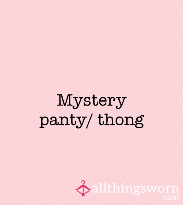 Mystery Panty Thong