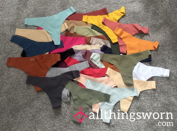 Mystery Thong Wear 🖤❤️💚💙💛