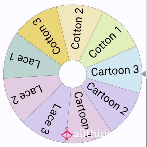 Mystery Thong Wheelspin 2 Day Wear