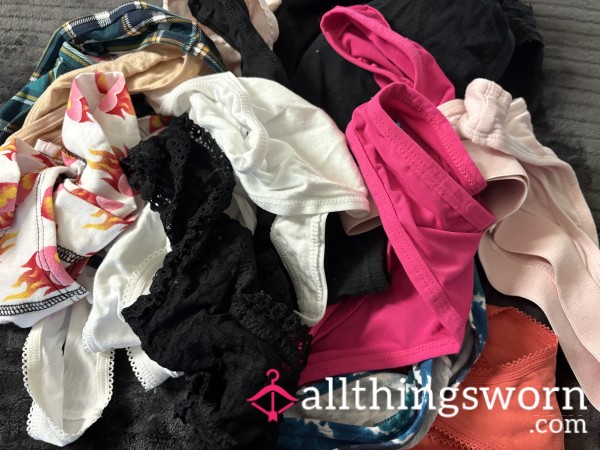 Virtual Panty Raid: XS Mystery Panty With 24 Hours Of Wear