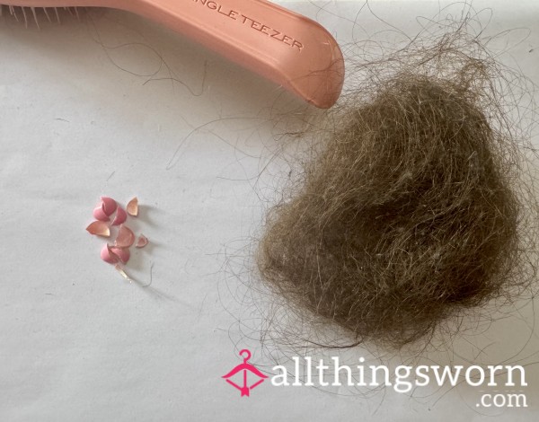 Nail Clippings And Hair From My Brush