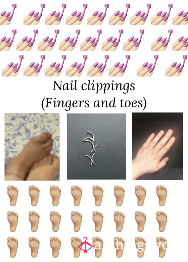 Nail Clippings (fingers And Toes) 💅🏻🦶🏼