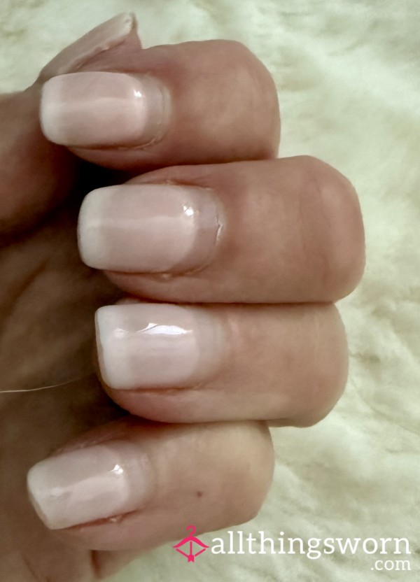 Nail Clippings French Ombré Worn