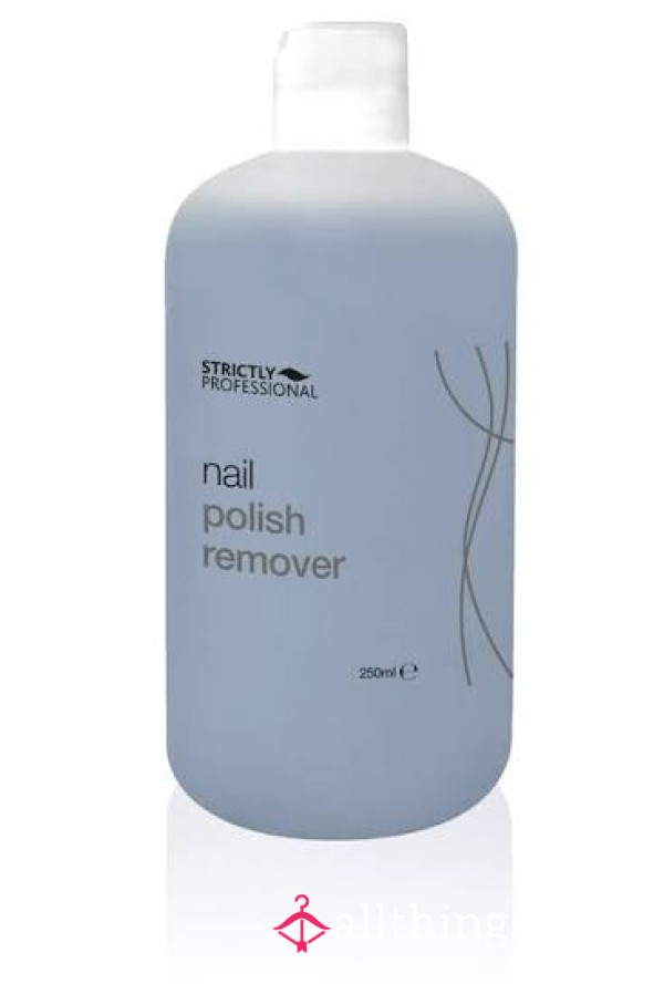 Nail Polish Removal From Small Not Average Feet.