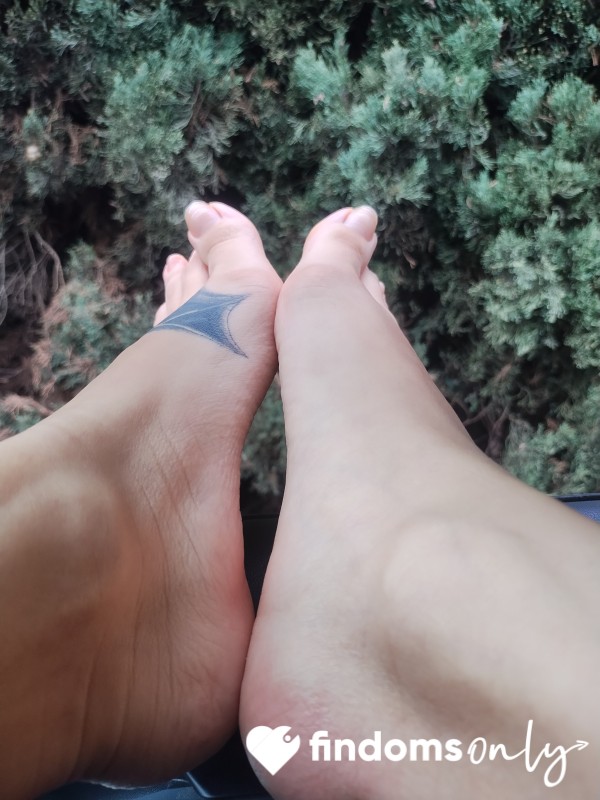 Naked Feet Down By The Creek