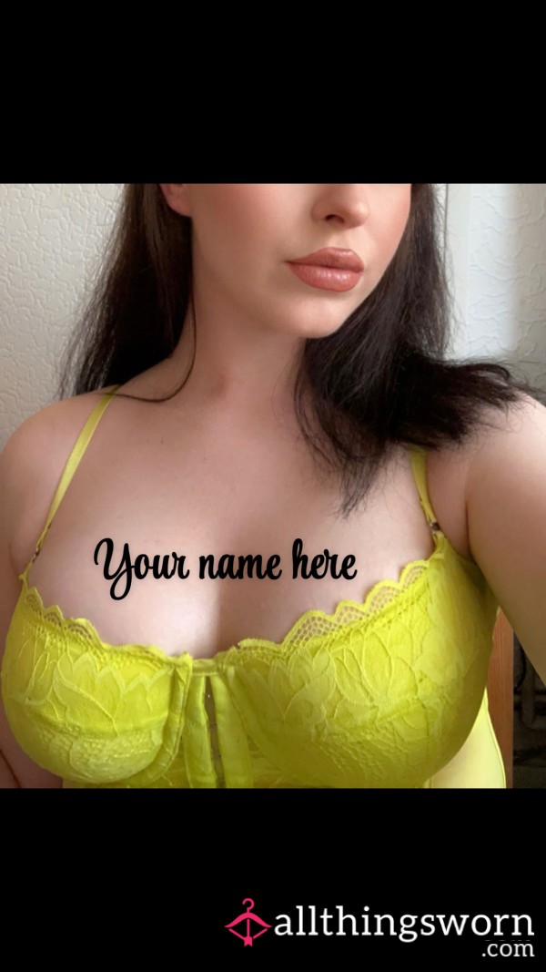Name On My B**bs
