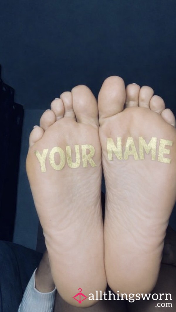 Name On Soles 👣