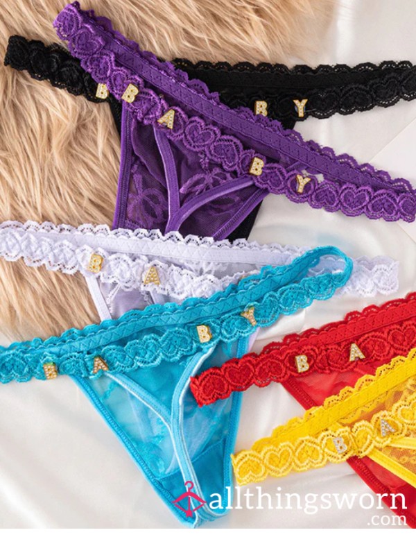 Name On Thong