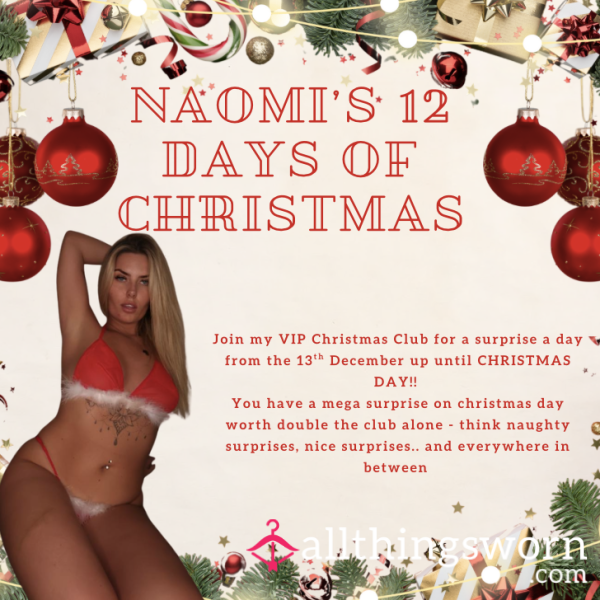 Naomi's 12 Days Of Christmas - Daily Surprise