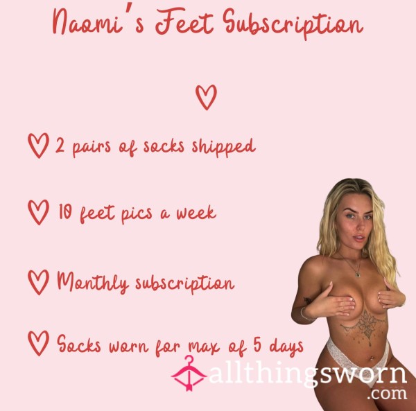 Naomi's Feet Subscription