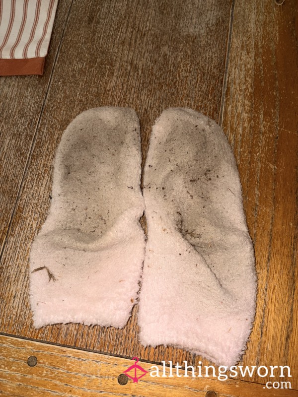 NASTY Farm Worn Fuzzy Socks