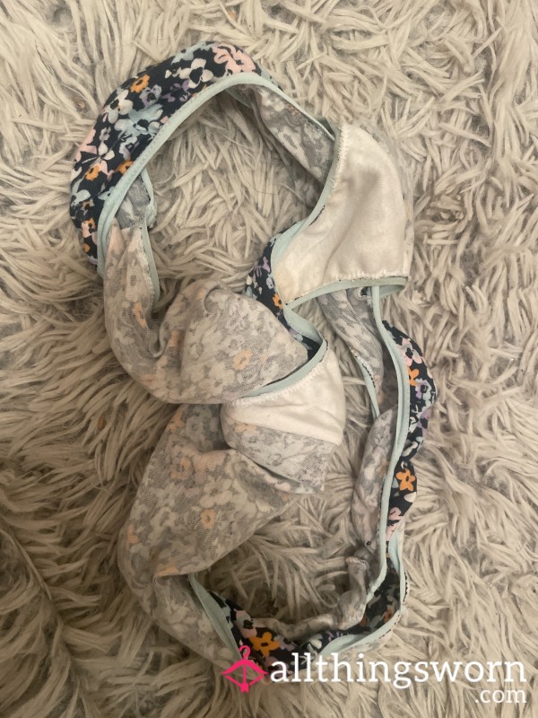 Nasty Flowered Panties