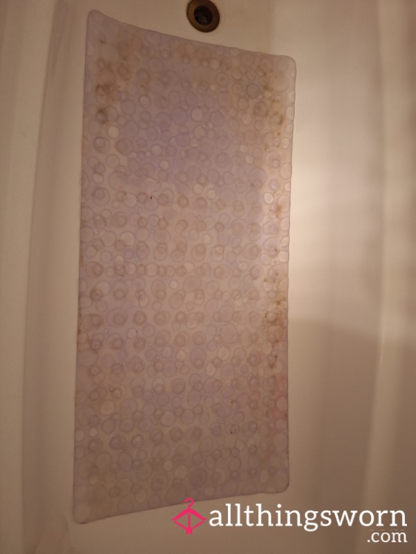 Nasty Goth Girl Bath Mat