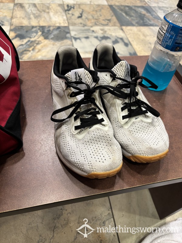 Nasty Reebok Gym Trainers 💦🍆