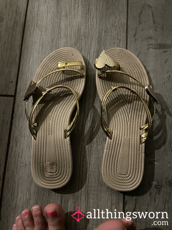 Nasty Well Worn Broken Into Sandles