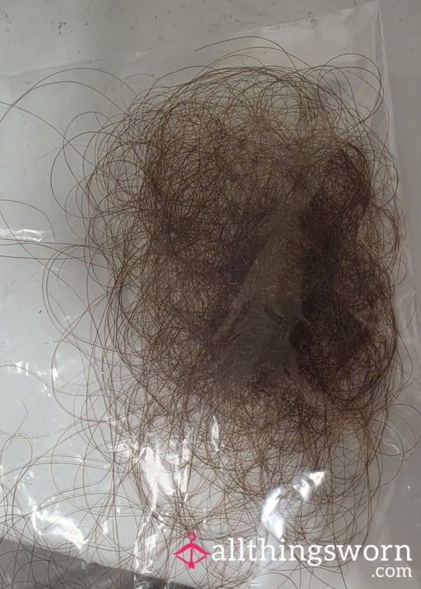 Natural Brunette Hair With Auburn Highlights