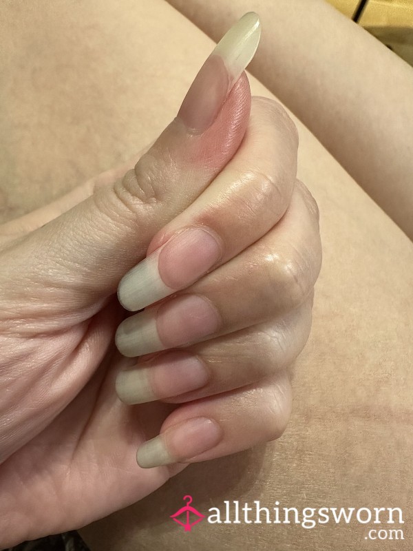 Natural Long Nails Clippings