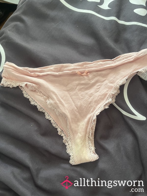 Naturally Bleached Pink Panties