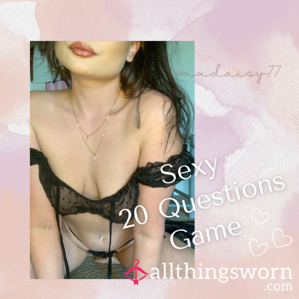 Come Play: S**y 20 Questions! ✨💋🥵 ASK ME ANYTHING!