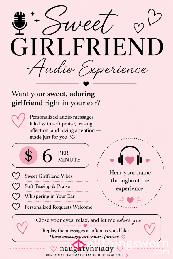 🎙️ Sweet Girlfriend Audio Experience