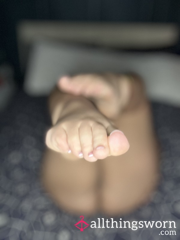 Naughty Little Name Written On My Feet✍️