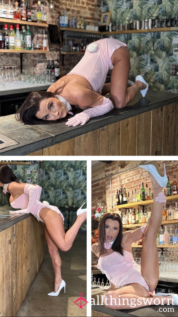 Naughty Little Pink Bunny Outfit