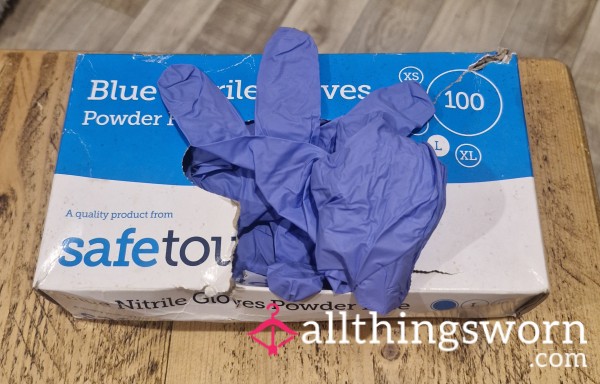 🧤 Naughty Nurse Gloves… What Would You Like Me To Do Next? 💙