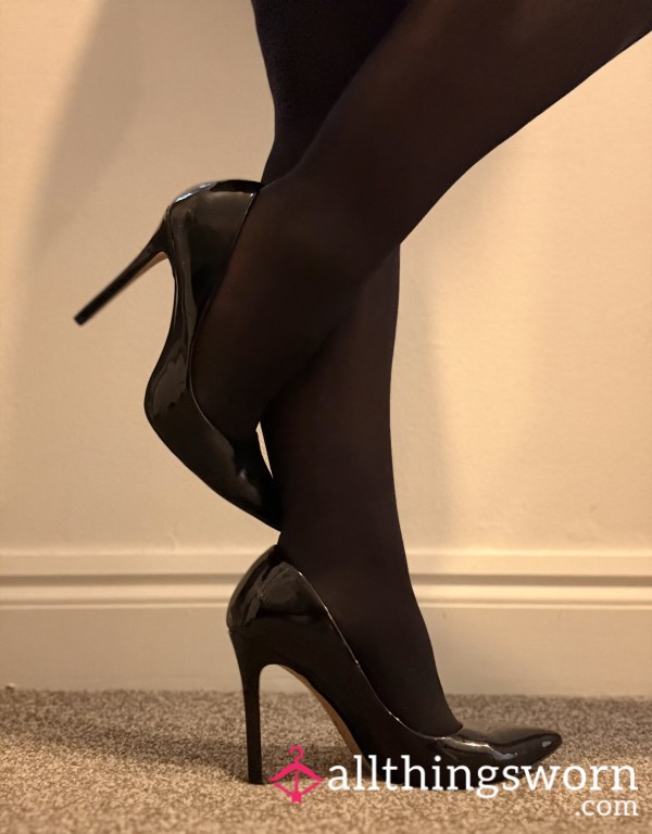 Naughty Worn Nylons
