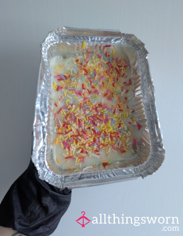 🍰 Naughty Old School Sprinkle Cake 🍰