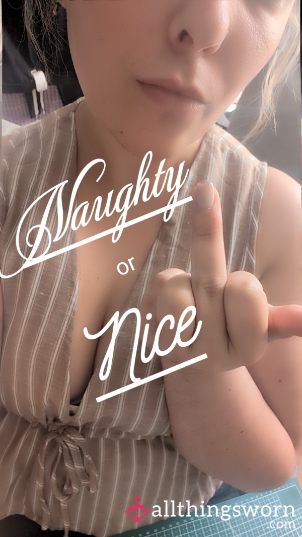 Naughty Or Nice Sesh