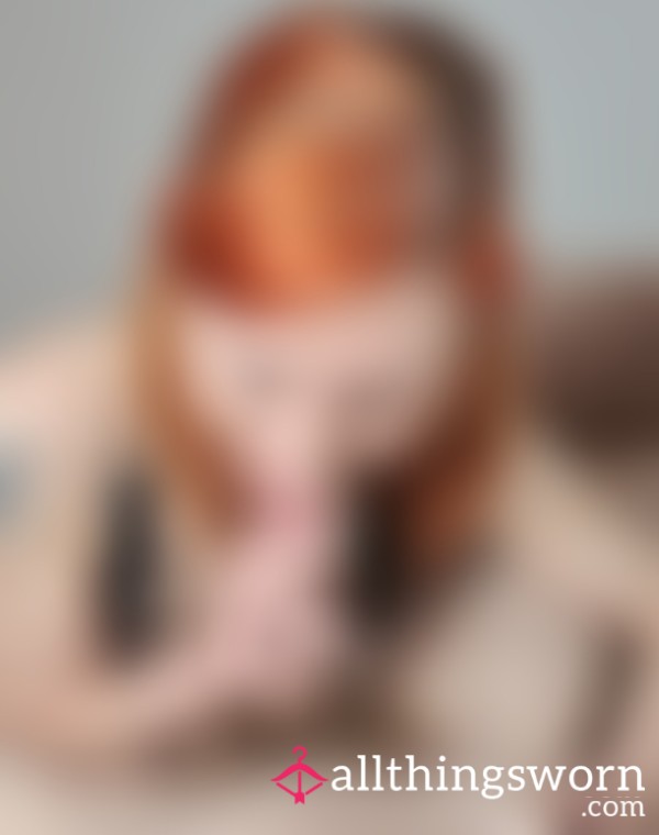 Naughty Redhead Gets You Off (Real Bl** Job & C*m Shot Video) 💦