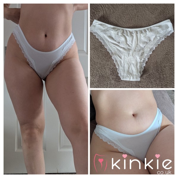 Naughty White Briefs 👿