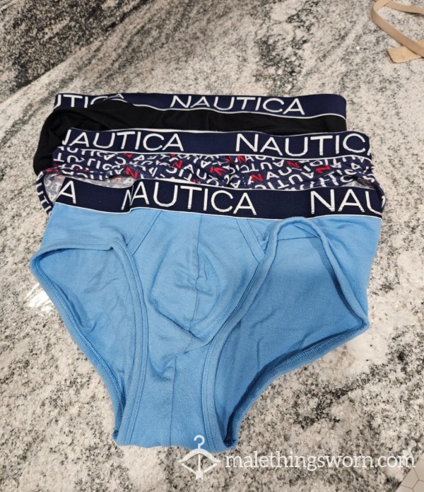 ‼️SOLD‼️ Nautica Briefs Ready To Be Customized