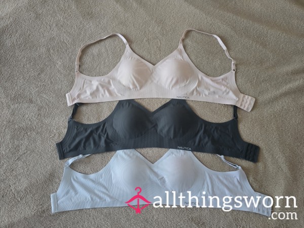 Nautica Bras Size M – Pretty, Soft, S**y
