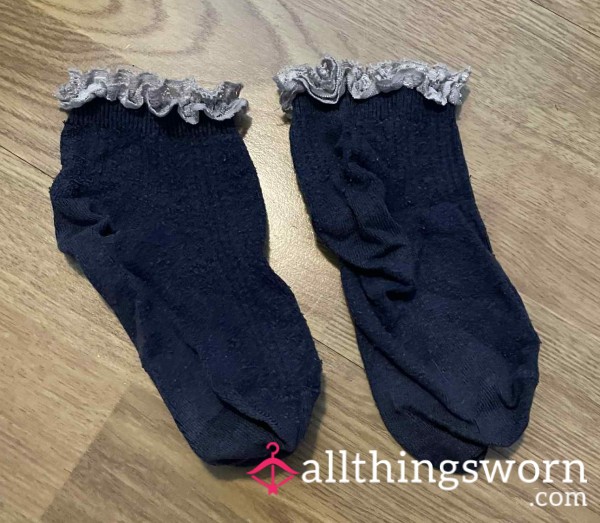 Navy Ankle Socks