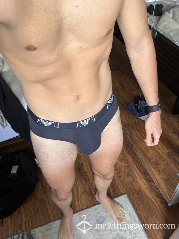 Navy Armani Briefs
