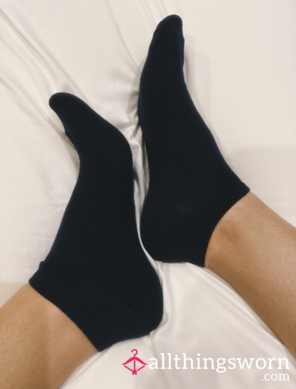 Navy Blue Ankle Socks 🫶