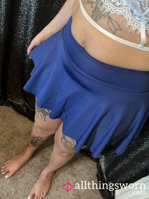 Navy Blue Athletic Skirt
