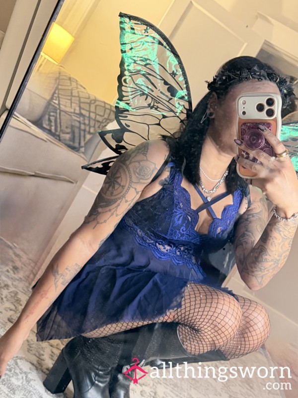 Navy Blue Babydoll