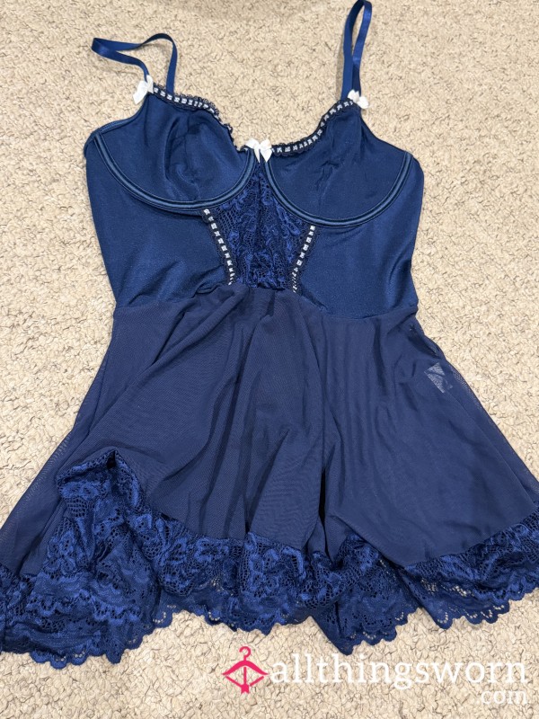 Navy Blue Babydoll 💙