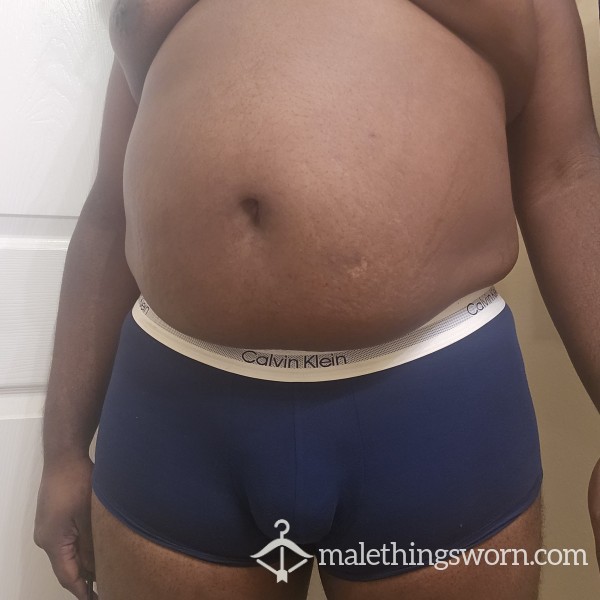 Navy Blue Calvin's Trunks Worned Twice