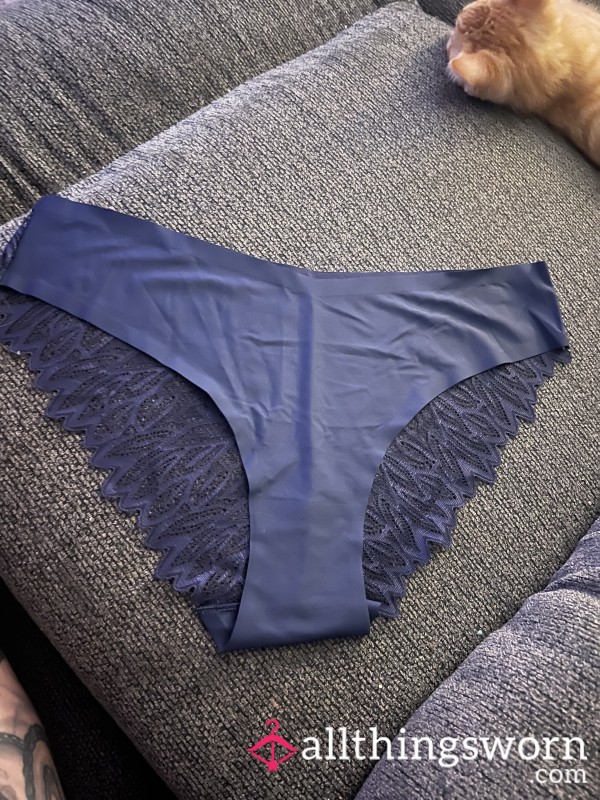 Navy Blue 💙 Cheeky Lacey Panties